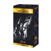 Alive Secret Desires Black BDSM Kit 